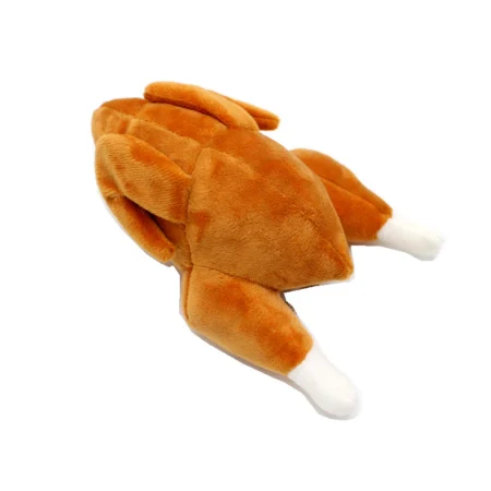 Roasted Chicken Squeaky Plush Toy|India Pet Store