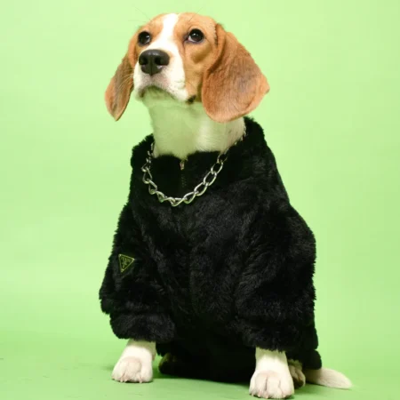 Pwada Faux Fur Jacket- India Pet Store