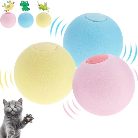 Smart Chirping Ball – Interactive Fun for Dogs & Cats - India Pet Store